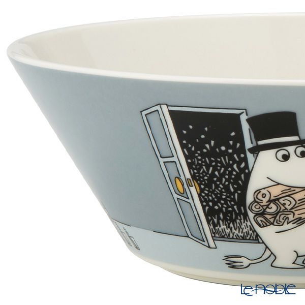 アラビア（ARABIA） ムーミン クラシック 3ピースセット ムーミンパパ グレー プレート＆ボウル＆マグカップ