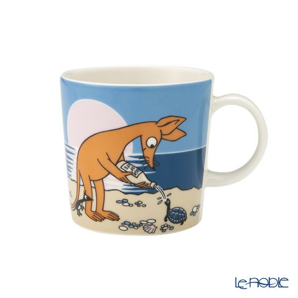 アラビア（ARABIA） ムーミン クラシック 3ピースセット スニフ ブルー プレート＆ボウル＆マグカップ