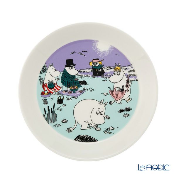 アラビア（ARABIA） ムーミン 2025S サマー ビーチデイ 2ピースセット プレート＆マグカップ