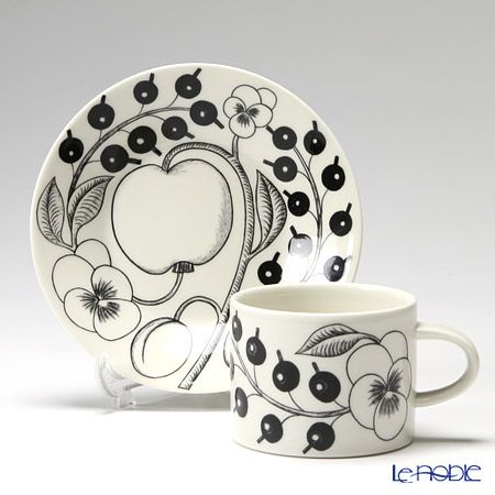 アラビア（ARABIA） パラティッシ ブラック トリオセット