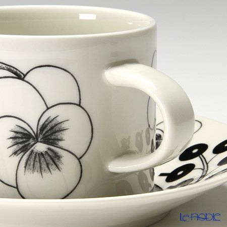 アラビア（ARABIA） パラティッシ ブラック トリオセット