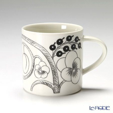 アラビア（ARABIA） パラティッシ ブラック マグ 350ml ペア