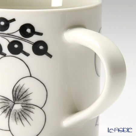 アラビア（ARABIA） パラティッシ ブラック マグ 350ml ペア