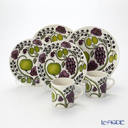 アラビア（ARABIA） パラティッシ パープル スターターセット（マグ） ペア