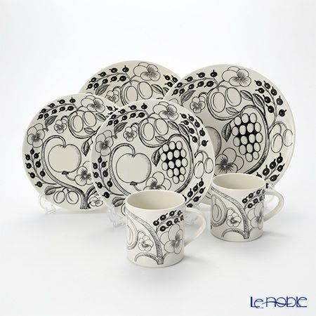 アラビア（ARABIA） パラティッシ ブラック スターターセット（マグ） ペア