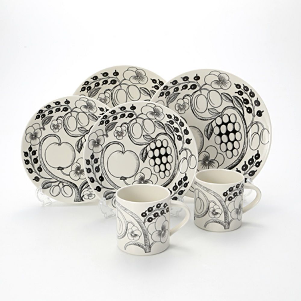 アラビア（ARABIA） パラティッシ ブラック スターターセット（マグ） ペア