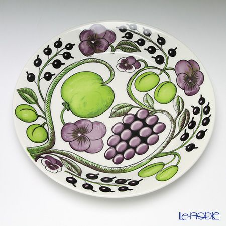 アラビア（ARABIA） パラティッシ パープル プレート 26cm 6枚セット