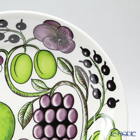 アラビア（ARABIA） パラティッシ パープル プレート 26cm 6枚セット