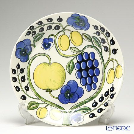 アラビア（ARABIA） パラティッシ イエロー 2人用プレートセット