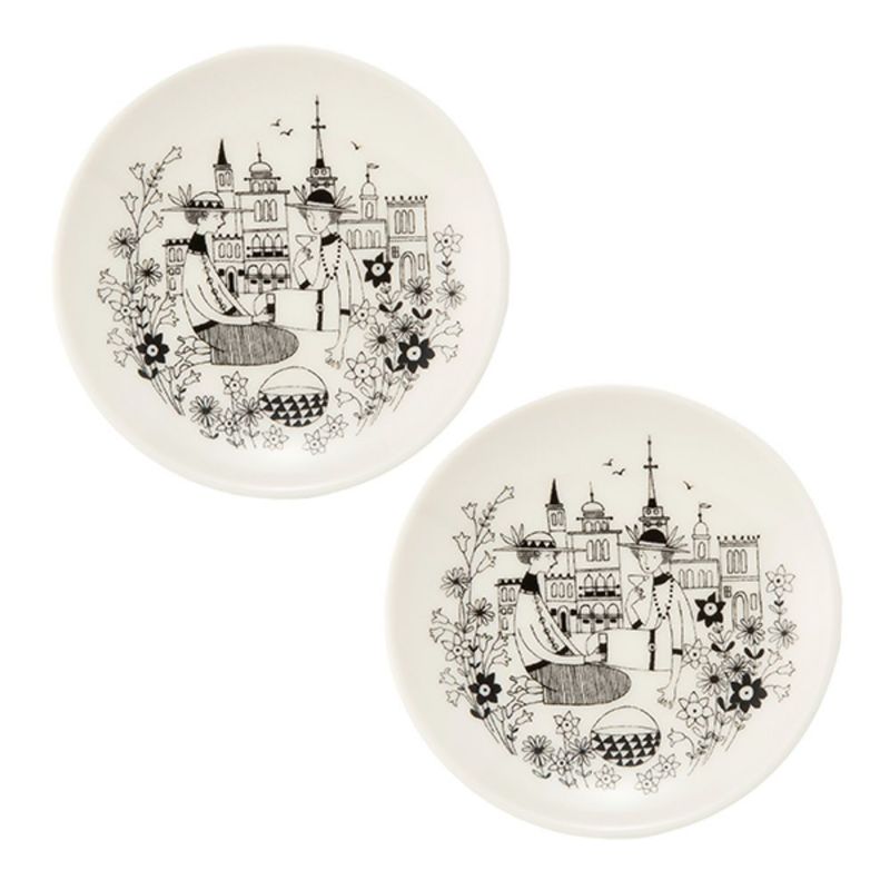 アラビア（ARABIA） エミリア プレート 10.5cm 1068073 ペア