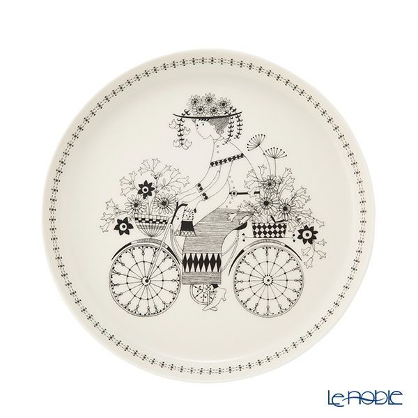 アラビア（ARABIA） エミリア マグカップ300ml ＆ プレート19cm 2点セット