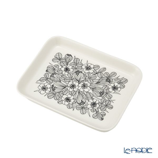 アラビア（ARABIA）クロッカス 2点セット マグカップ＆プレート ブラック