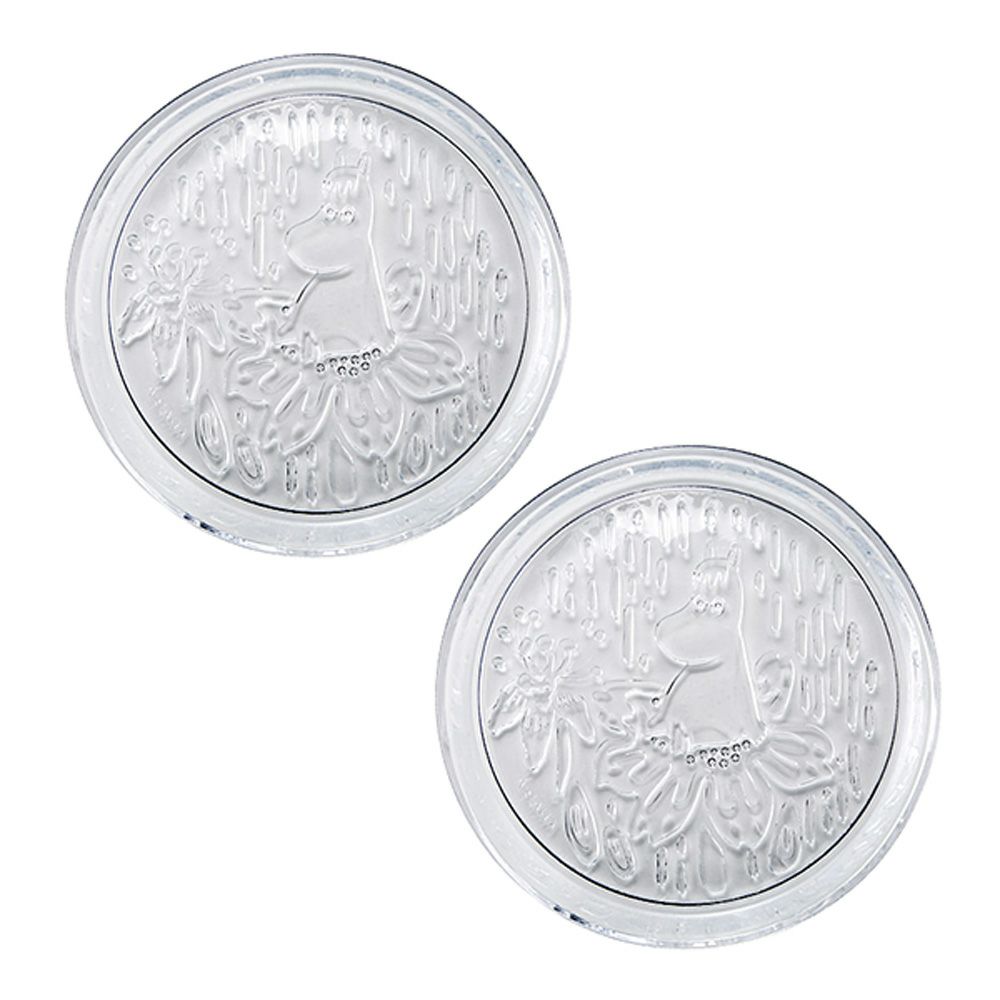 アラビア（ARABIA）ムーミン プレート 15.5cm クリア ペア