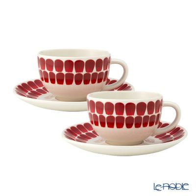 アラビア（ARABIA） 24h ホワイト ティーカップ＆ソーサー 260ml