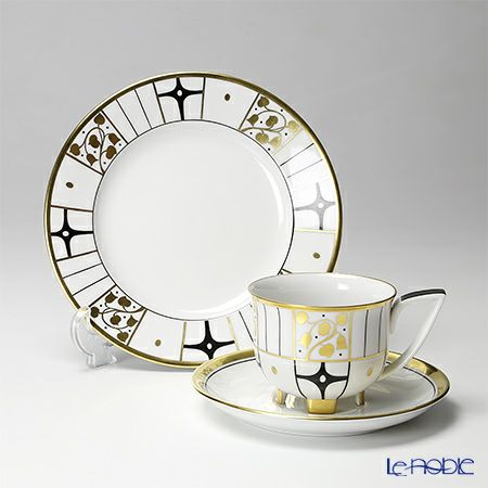 アウガルテン（AUGARTEN） デコヴィエナ ホフマン リッチ（6734R） トリオセット