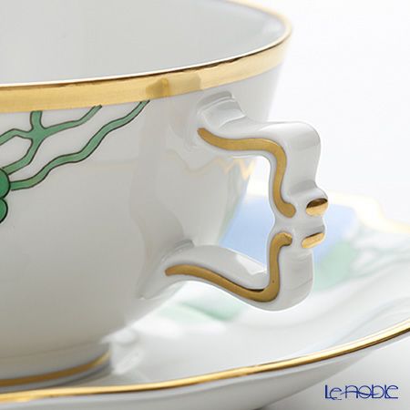 アウガルテン（AUGARTEN） ハイドランジア（アジサイ）（6703） トリオセット（114ヴェルヴェデーレシェイプ）