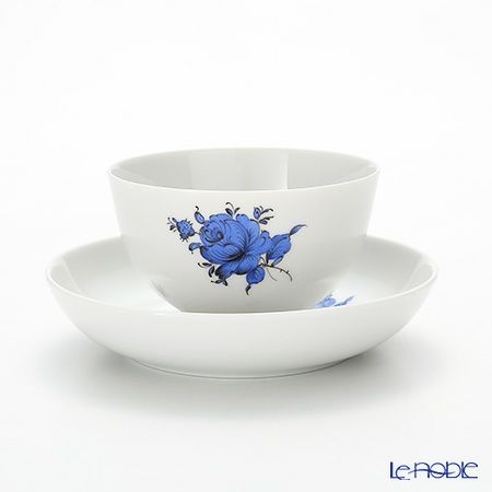 アウガルテン（AUGARTEN） マリアテレジア シンプル（SA5981） ブルー ラウンドディッシュ＆ティーボウル 150ml