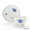 アウガルテン（AUGARTEN） マリアテレジア シンプル（SA5981） ブルー ラウンドディッシュ＆ティーボウル 150ml