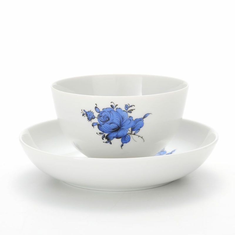 アウガルテン（AUGARTEN） マリアテレジア シンプル（SA5981） ブルー ラウンドディッシュ＆ティーボウル 150ml