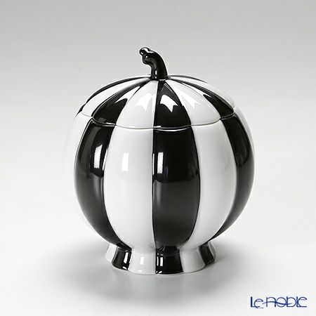 アウガルテン（AUGARTEN） メロン ブラック＆ホワイト（7027） モカポット3点セット