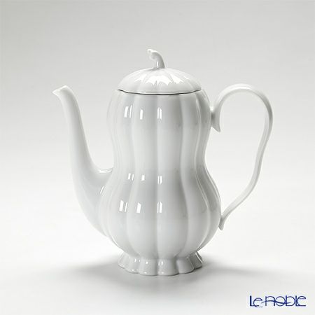 アウガルテン（AUGARTEN） メロン ホワイト モカポット3点セット