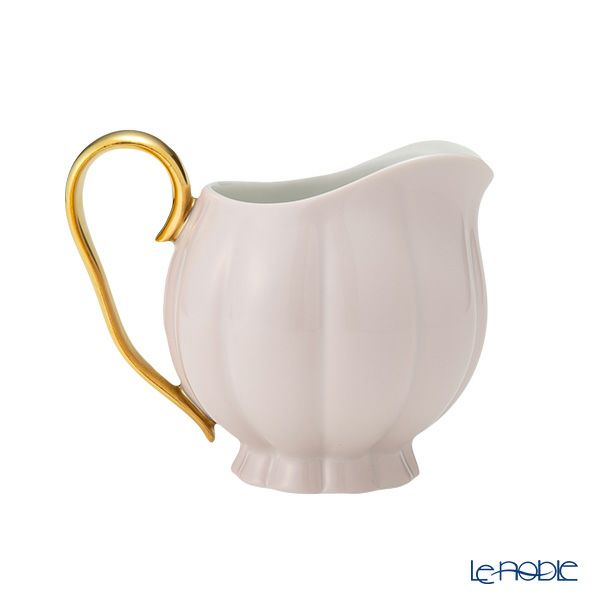 アウガルテン（AUGARTEN） メロン ライトピンク＆ゴールド（6925CR） ポット 3点セット モカ