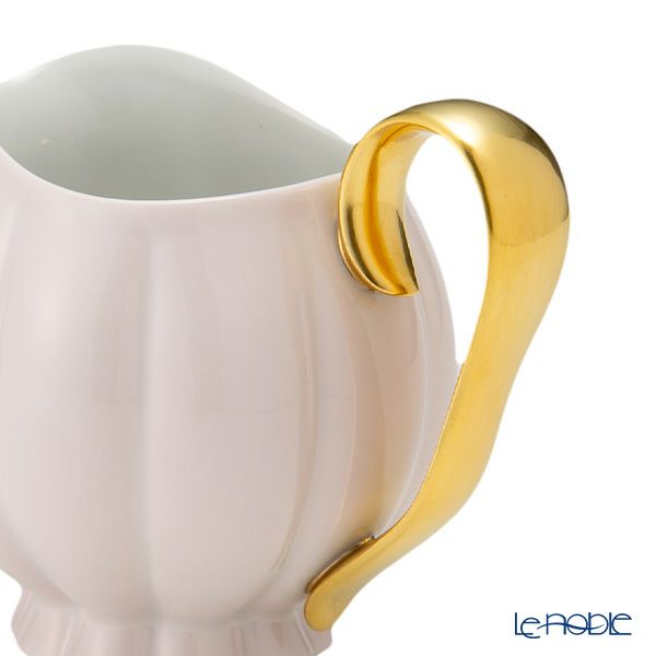 アウガルテン（AUGARTEN） メロン ライトピンク＆ゴールド（6925CR） ポット 3点セット モカ