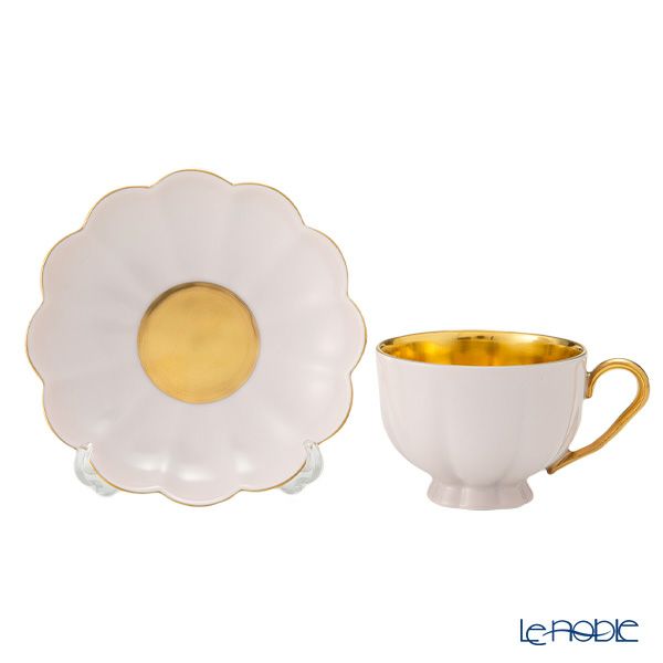 アウガルテン（AUGARTEN） メロン ライトピンク＆ゴールド（6925CR） 2人用 モカ5点セット