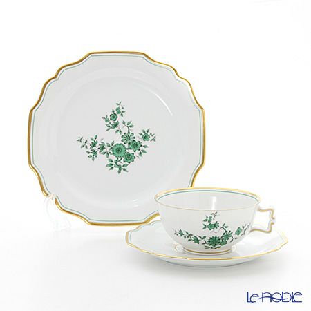 アウガルテン（AUGARTEN） プリンスオイゲン（5848） トリオセット（114ヴェルヴェデーレシェイプ）