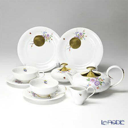 アウガルテン（AUGARTEN） エナセイロン（7061） 2人用 ティー7点セット