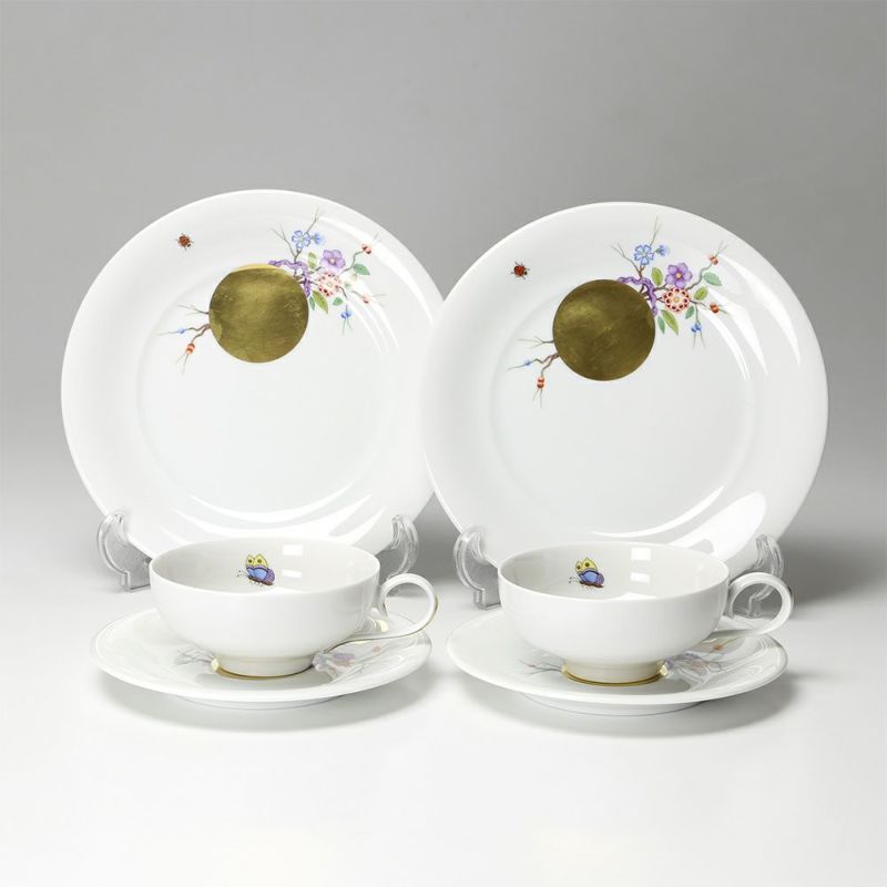 アウガルテン（AUGARTEN） エナセイロン（7061） トリオセット ペア