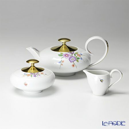 アウガルテン（AUGARTEN） エナセイロン（7061） ティーポット3点セット