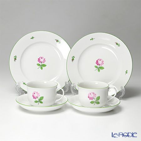 アウガルテン（AUGARTEN） ウィンナーローズ（5089） トリオセット ペア