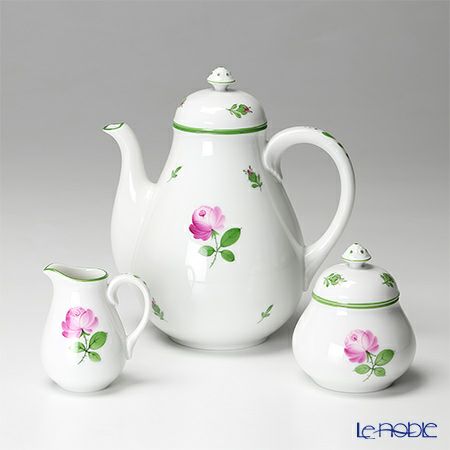 アウガルテン（AUGARTEN） ウィンナーローズ（5089） コーヒーポット3点セット