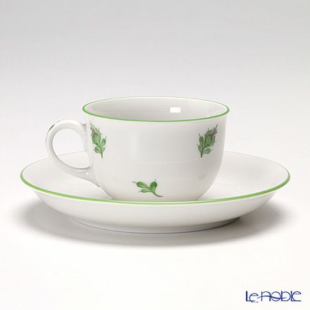 アウガルテン（AUGARTEN） ウィンナーローズ（5089） モカカップ＆ソーサー 80ml ペア（001）