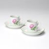 アウガルテン（AUGARTEN） ウィンナーローズ（5089） モカカップ＆ソーサー ハプスブルク ペア（059）