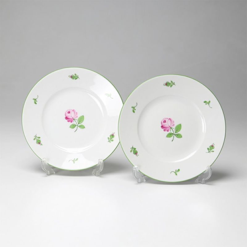 アウガルテン（AUGARTEN） ウィンナーローズ（5089） BBプレート 16cm ペア（001）