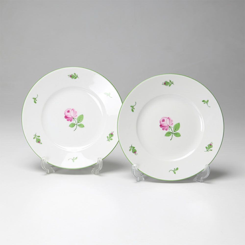 アウガルテン（AUGARTEN） ウィンナーローズ（5089） BBプレート 16cm ペア（001）