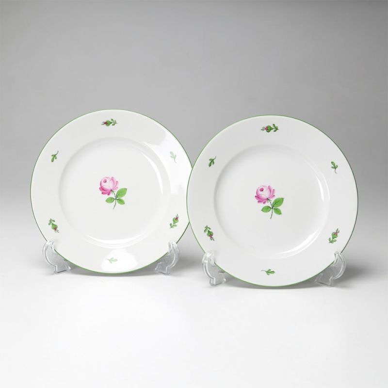 アウガルテン（AUGARTEN） ウィンナーローズ（5089） プレート 20cm ペア（001）