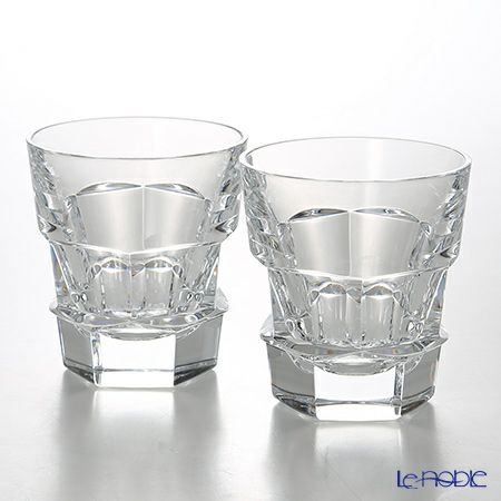 バカラ（Baccarat） アビス（Abysse） 2-106-216（2-810-593） オールドファッション 9.6cm ペア