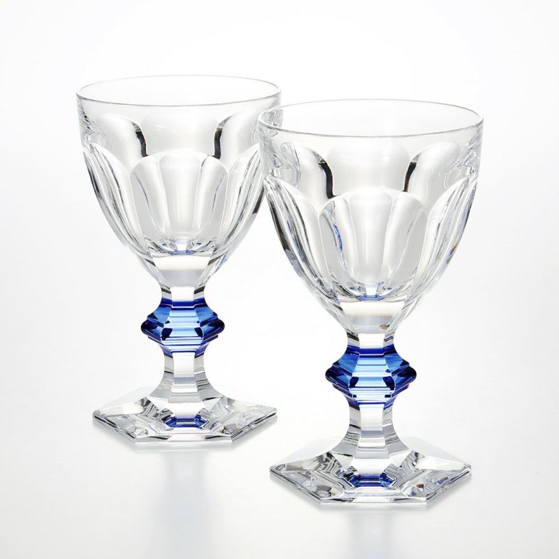 バカラ（Baccarat） アルクール 2-811-102（2-811-102） グラス ブルーボタン（ラッカージュ仕上げ） ペア