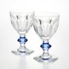 バカラ（Baccarat） アルクール 2-811-102（2-811-102） グラス ブルーボタン（ラッカージュ仕上げ） ペア