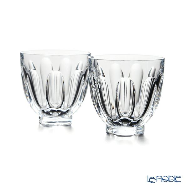 バカラ（Baccarat） ファウナクリストポリス アルクール 2-814-385 ティータンブラー ペア ハイメ・アジョン デザイン