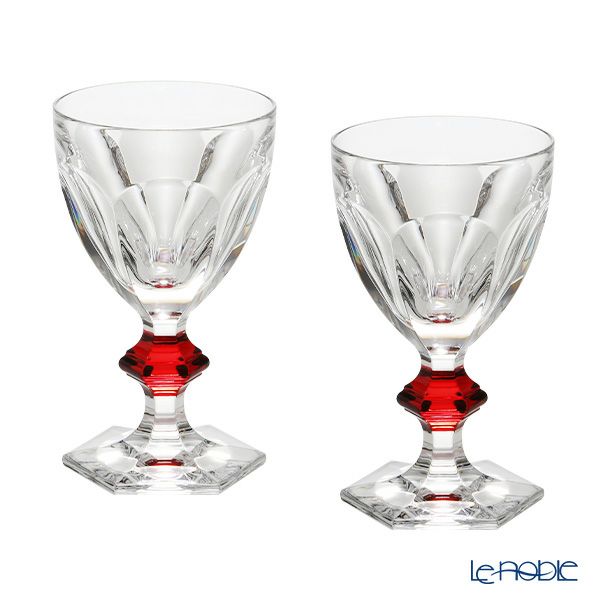 バカラ（Baccarat） アルクール 2-802-271（2-810-590） グラス 15.5cm レッドボタン ペア