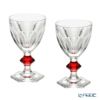 バカラ（Baccarat） アルクール 2-802-271（2-810-590） グラス 15.5cm レッドボタン ペア