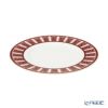 バカラ（Baccarat）ポーセリンコレクション アルカディア 2-817-036 プレート 21cm レッド ペア※磁器製※
