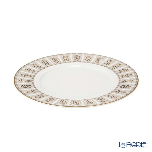バカラ（Baccarat）ポーセリンコレクション アルカディア 2-817-041 プレート 21cm ゴールド ペア ※磁器製※