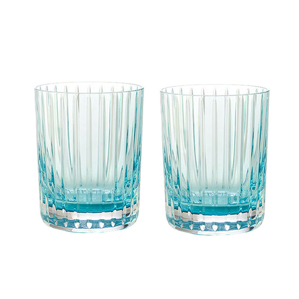 バカラ（Baccarat） ハーモニー パステル 2-817-337 オールドファッション No.2 ターコイズ ペア