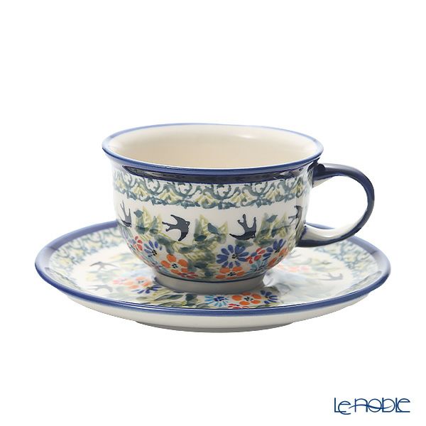 ポーリッシュポタリー（ポーランド陶器） ボレスワヴィエツ トリオセット ティー DU-182