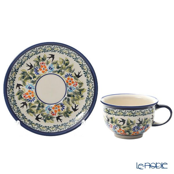 ポーリッシュポタリー（ポーランド陶器） ボレスワヴィエツ トリオセット ティー DU-182